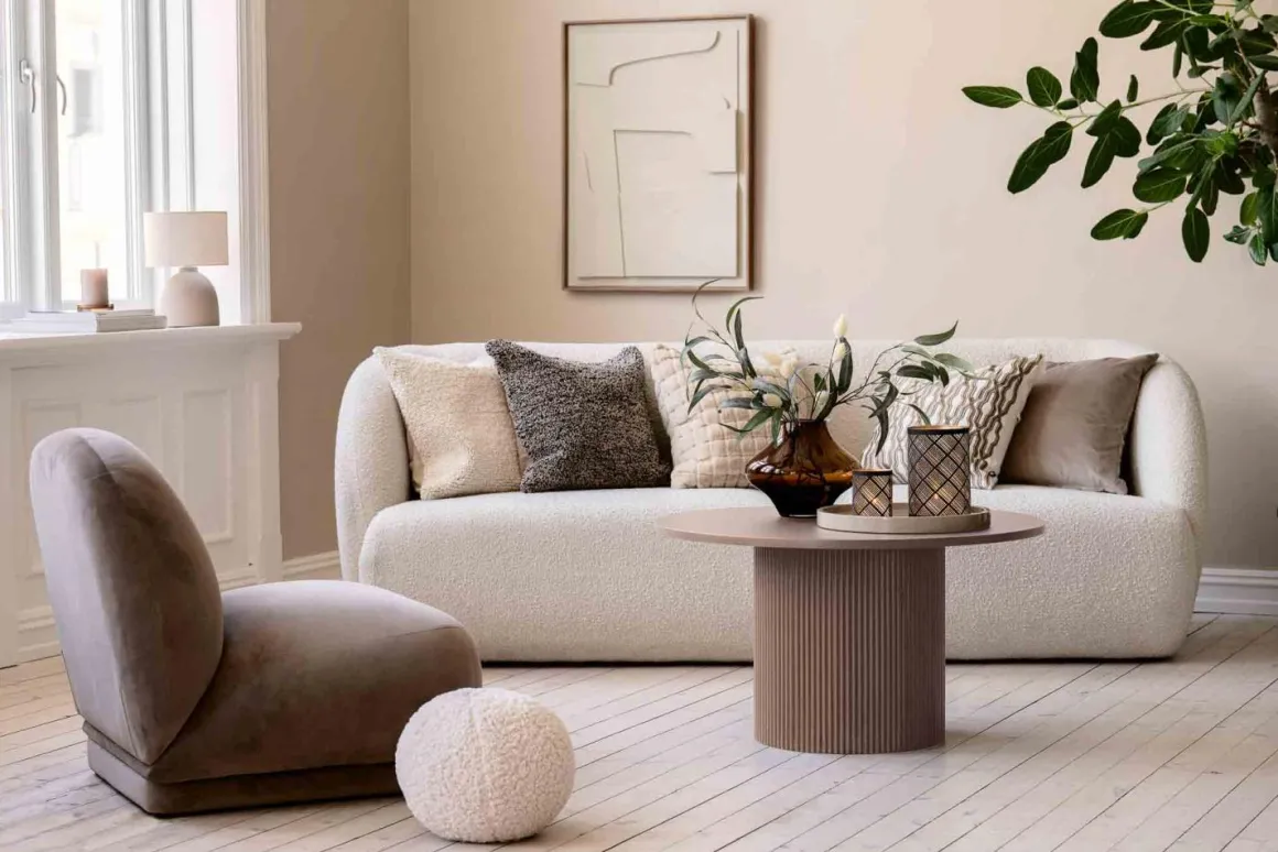 Sofabord Raven beige