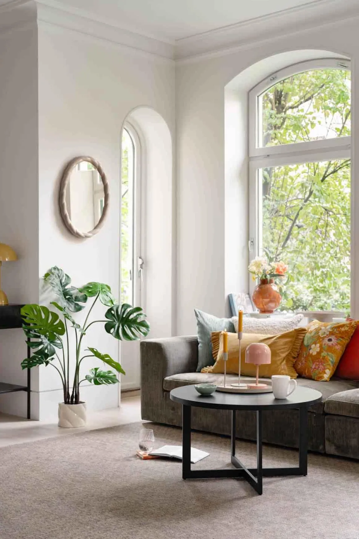 Speil Flettet H 60 cm