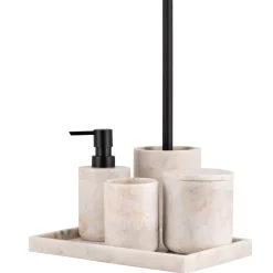 Såpepumpe marmor beige