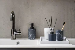 Såpepumpe marmor sort