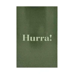 Stående kort Hurra
