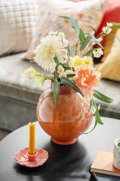 Stilkblomst Dahlia 70 cm hvit