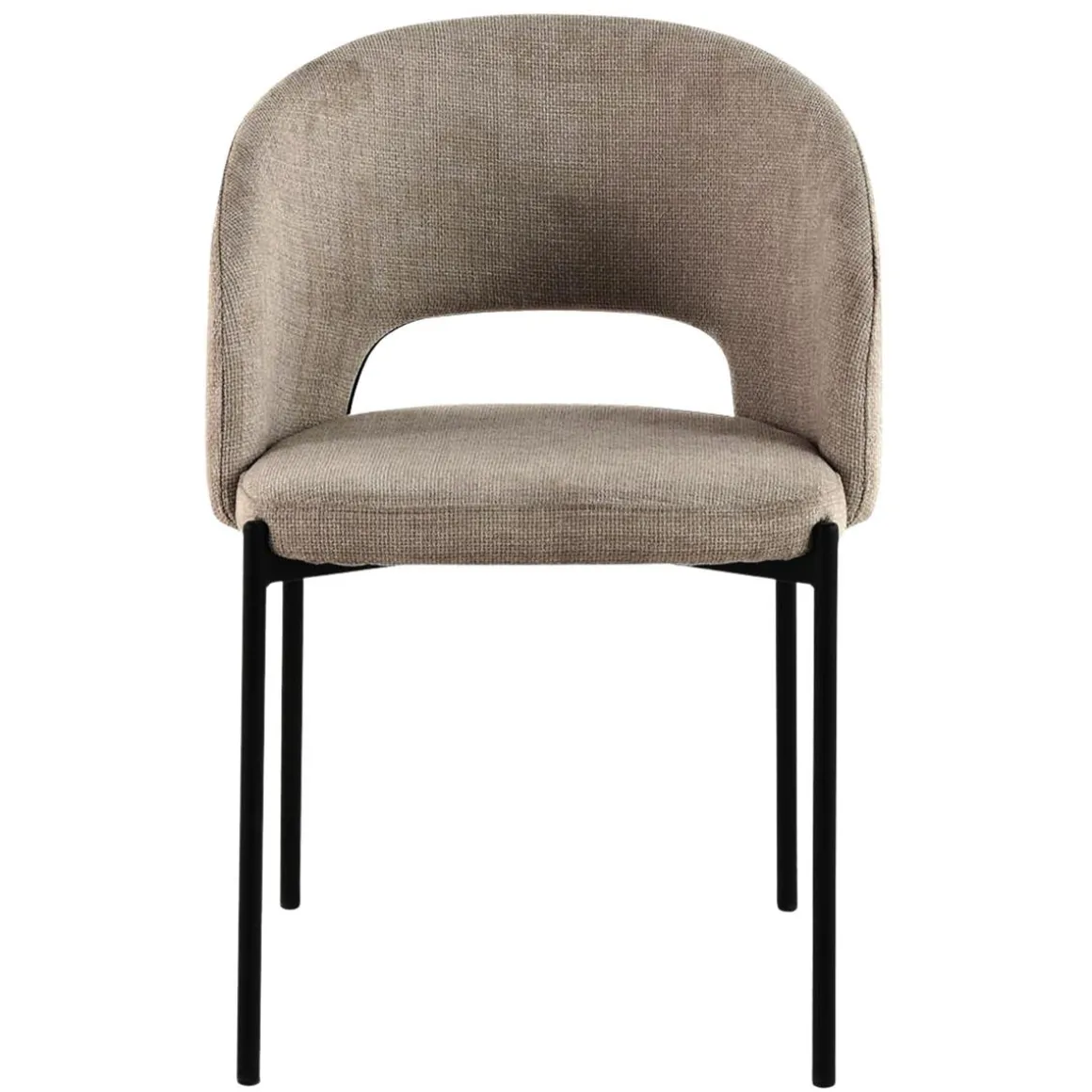 Stol Leo mørk beige 1 stk