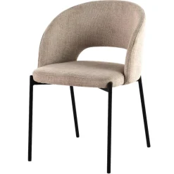 Stol Leo mørk beige 1 stk