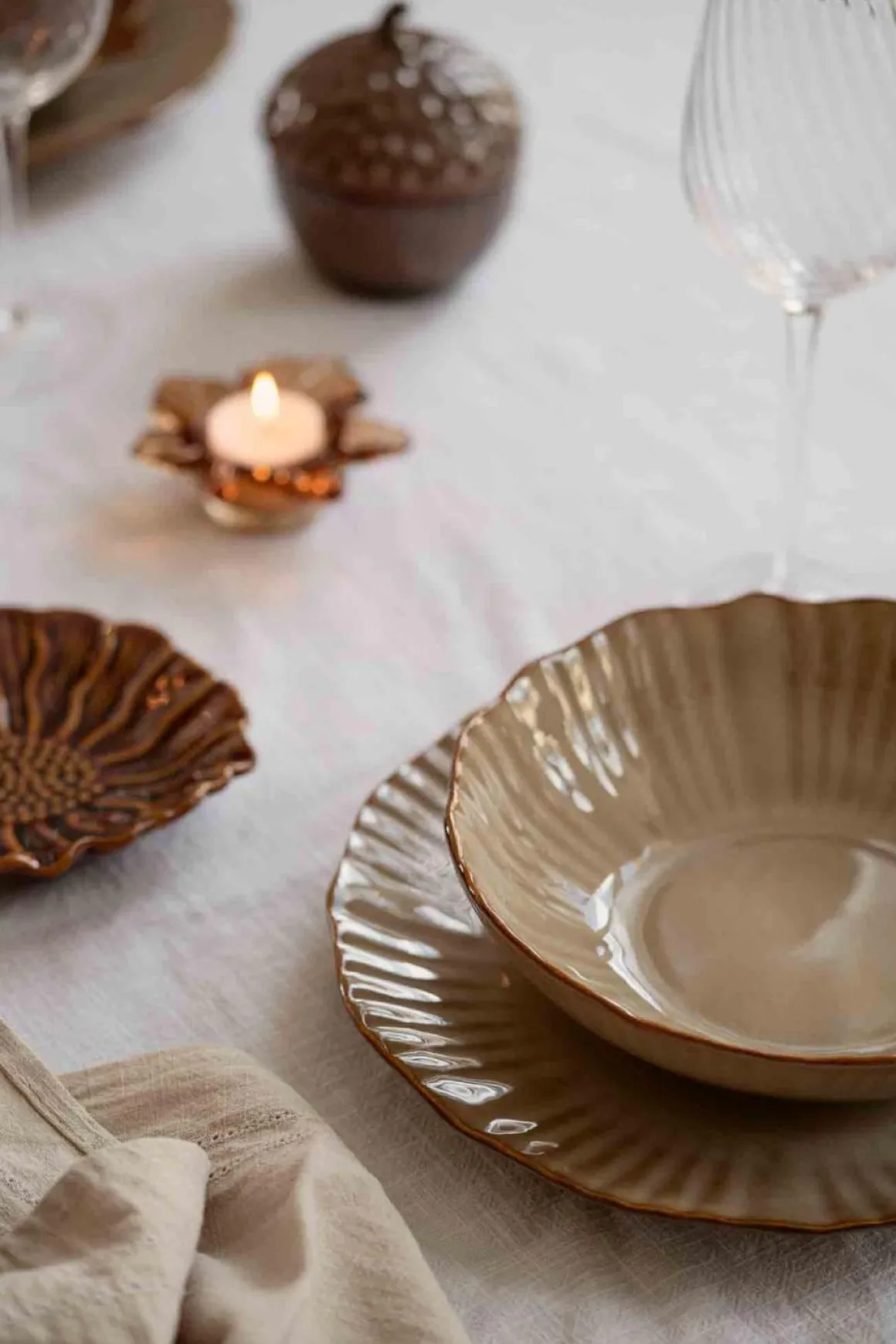 Tallerken Bloom 20 cm