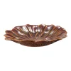 Tallerken Bloom flower 20cm Cognac