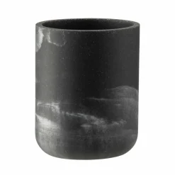 Tannbørsteholder marmor sort