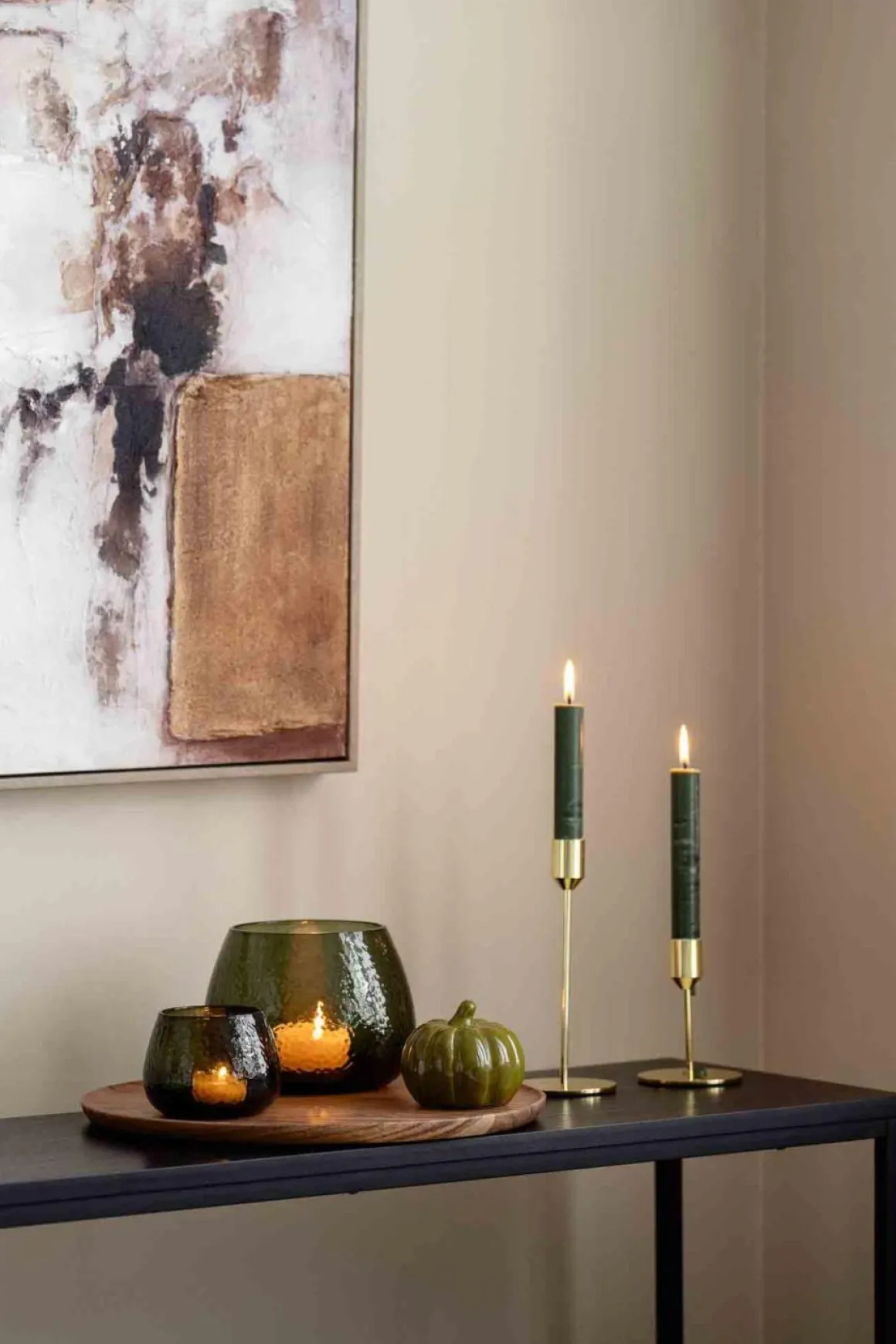 Telysestake Glimre 7,5 cm grønn