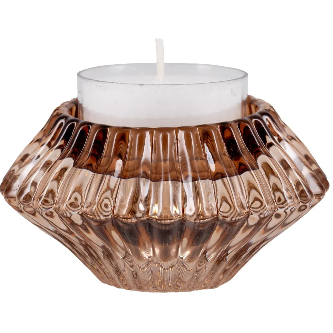 Telysestake rille kombi brun