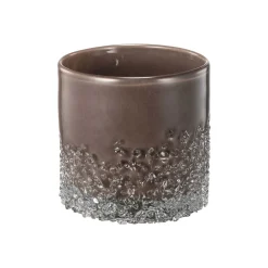 Telysholder Fay 10cm brun