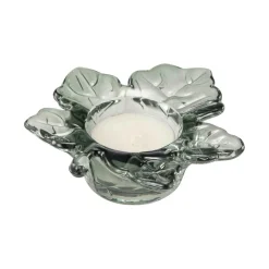 Telysholder Lønneblad 10cm Grønn