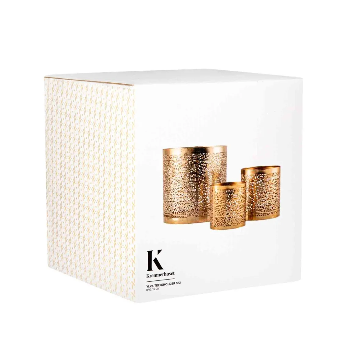 Telysholdere Ylva, 3 stk