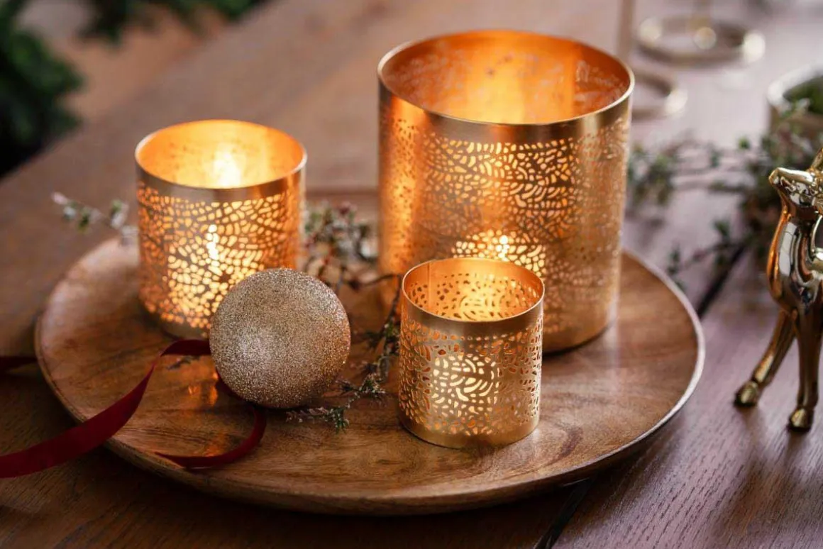 Telysholdere Ylva, 3 stk