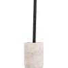 Toalettbørste marmor beige
