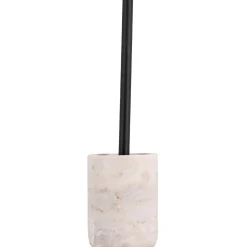 Toalettbørste marmor beige