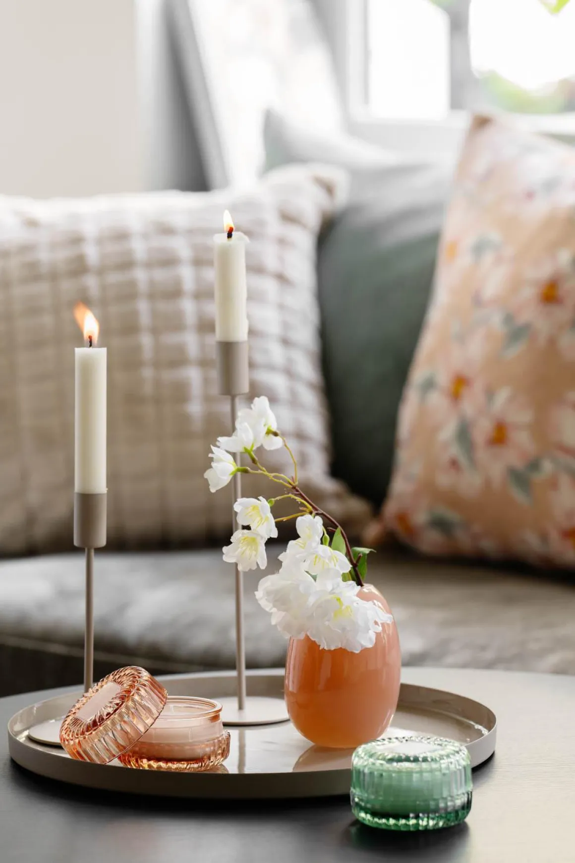 Vase Soft 11,8 cm fersken