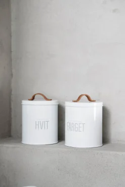 Vaskepulverboks Hvitt tøy